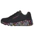 Skechers x JGoldcrown: Uno Lite - Lovely Luv, ZWART / MULTI, full