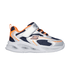Skechers Meteor-Lights - Glow-Strider, SILVER / ORANGE, full