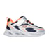 Skechers Meteor-Lights - Glow-Strider, SILVER / ORANGE, full