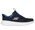 Skechers Slip-ins: GO RUN 400 V.2 - Turbo-Brisk, BLACK / ROYAL BLUE, full