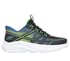 Skechers Slip-ins: Microspec Velocity - Grid-Shift, BLACK / LIME, full