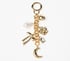 Gold Cluster Bag Charm, GOLD, full