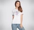 スケッチャーズ ボブス ペット ヘアー リンガー Tシャツ（USサイズ）, ホワイト, full