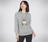 BOBS Mittens Pouch Pullover Hoodie, GRAY, full