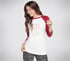BOBS My BFF Baseball Tee, WHITE, full