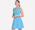 GO GOLF Sleeveless Birdie Dress, STONE / BLUE, full