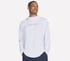 Hoops Long Sleeve Hoodie, WHITE, full