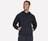 Elevated Terry Hoodie, BLACK, full