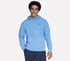 Max Soft Hoodie, WHITE / PERIWINKLE, full