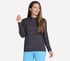 GO DRI Swift Stripe Hoodie, BLACK, full