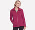 GO SNUGGLE Tunic Full Zip Jacket, ROSE / ROUGE, full