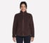 Skech-Sherpa Jacket, BROWN, full