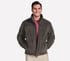 Sherpa Jacket, BROWN / OLIVE, full