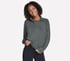Cozy Luxe Jacket, GREEN / BLACK, full