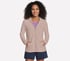GO WALK Everywhere Tunic Jacket, TAUPE / BROWN, full