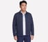 GO WALK Ottoman Shirt Jacket, CHARCOAL / NAVY, full