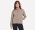 GO WALK Diamond Jacket - Cozy Fit, TAUPE / BROWN, full