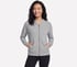 GO Luxe Ottoman Jacket, GRIS CLAIR / BLANC, full