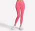 GO WALK Rib Mix High Waisted 7/8 Legging, TAUPE / CORAL, full