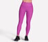 GO FLEX RIB FL HW Legging, BLACK / FUCHSIA, full