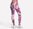 GO FLEX RIB Inbloom Full Length High-Waisted Legging, NATURAL / BURGUNDY, full