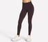 GO FLEX Full-Length High-Waisted Fleece Legging, BROWN, full