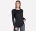 GO DRI Swift Long Sleeve Tunic Crew, NOIR, full