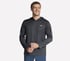 GO DRI Charge Hoodie, BLACK / CHARCOAL, full