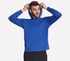 GO DRI Charge Hoodie, BLUE, full