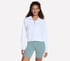 SKECHLUXE Elevate 1/4 Zip, WHITE, full