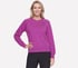 SKECHLUXE Elevate Performance Crew, SILVER / PURPLE, full