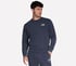 SKECHCLOUD Elevate Crew, GRIS ANTHRACITE / BLEU MARINE, full