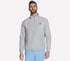 Ace 1/4 Zip, LIGHT GRAY, full