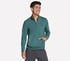 Weekend Easy 1/4 Zip, GRIS PIERRE / OLIVE, full