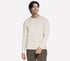 GO KNIT Waffle Ease Crew, BRAUN, full