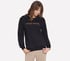 Skechers Bling Crew, ZWART, full