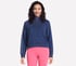 Cozy Luxe 1/4 Zip, NAVY, full