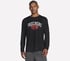 Hoops Long Sleeve Tee, BLACK, full