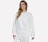 Cozy Fit Long Sleeve Crew, WHITE / SILVER, full