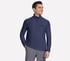 GO DRI All Day 1/4 Zip, NAVY, full