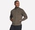 The Hoodless Hoodie GO WALK Everywhere Jacket, BROWN / OLIVE, full