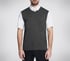 Skechers GO GOLF Fairway V Neck Vest, GRIS ANTHRACITE, full
