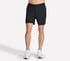 GO STRETCH Ultra Performance 7 Inch Short, BLACK, full
