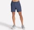GO STRETCH Ultra Performance 7 Inch Short, CHARCOAL / NAVY, full