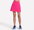 GO FLEX Pleated Skort, WHITE / HOT PINK, full