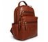 Skechers Leather Backpack, COGNAC, full