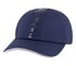 Wrap Logo Baseball Hat, NAVY, full