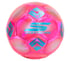 Hex Dusted Size 5 Soccer Ball, PINK, full