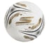 Hex Brushed Size 5 Soccer Ball, WHITE / GOLD, full