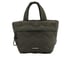 Quilted Mini Tote Bag, OLIVE, full